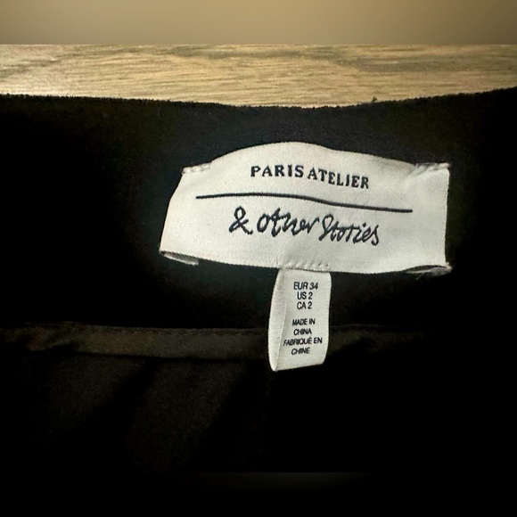 & Other Stories Velvet Pants - Picture 3 of 3